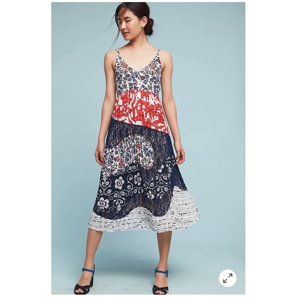 ANTHROPOLOGIE Isa Midi Dress